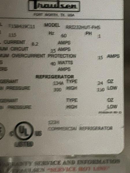 REFRIGERATOR/FREEZER