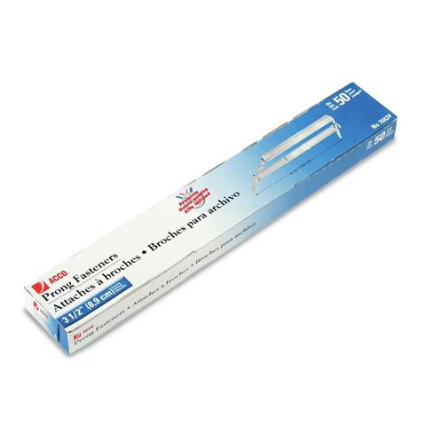 (50) Prong Fasteners,  3.5" Capacity