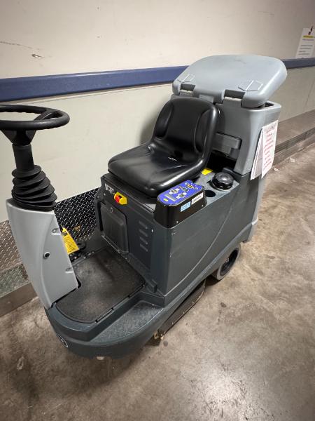Floor Scrubber and Air Compressor