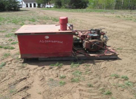 (1) 200 Gallon Fiberglass Tank, Electric Hose