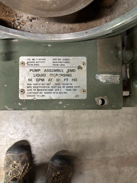 (1) Pump Assembly