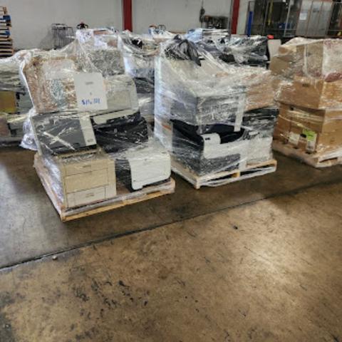 (1) LOT OF 16-PALLETS OF ADP ELECTRONICS