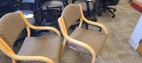 (12) Office Chairs
