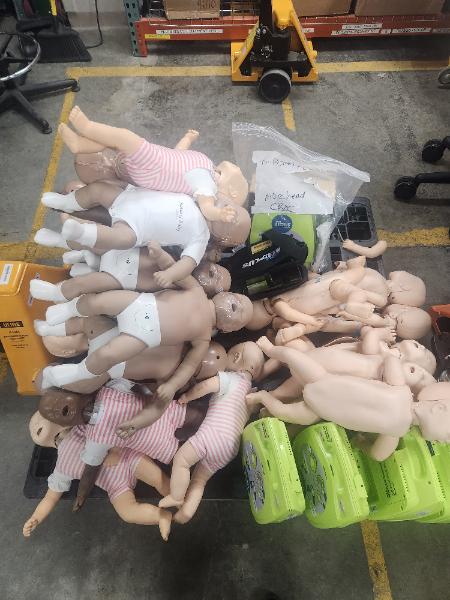 Resuscitation training equipment