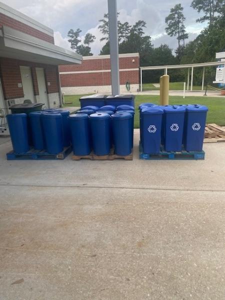 Plastic Recycle Bins