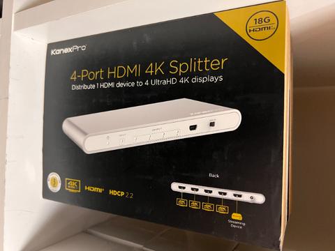 Slim 4K HDMI Splitter