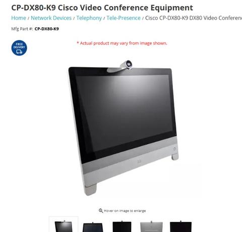 Cisco-DX80-K9 Video Conferencing