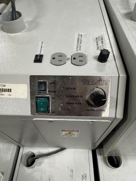 Tool Actuated Dust Collectors