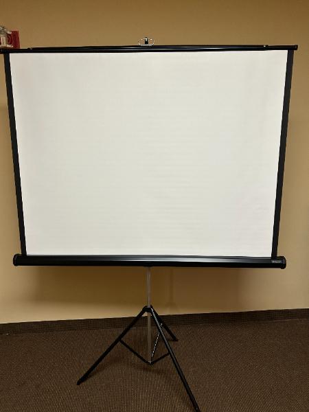 Quartet Tripod Projection Screen 60x60