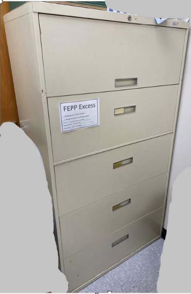 5 Drawer Lateral File Cabinet