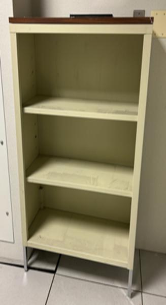 METAL BOOKSHELF