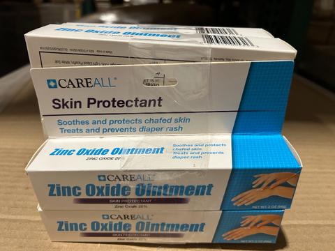 DIAPER RASH OINTMENT TUBES