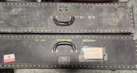 STODDART ANTENNA CASES WITH ANTENNAS