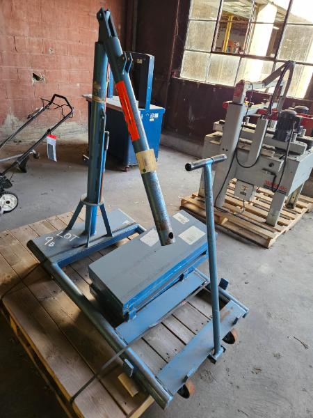Hoist and pallet Jack lot