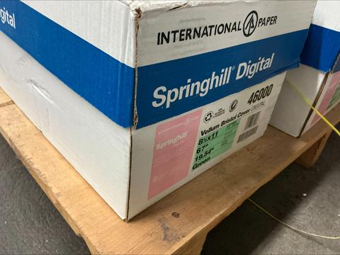 Pallet of Springhill Digital Paper