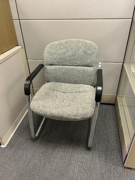 Gray Fabric Chairs