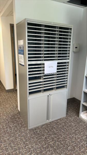 Metal shelf