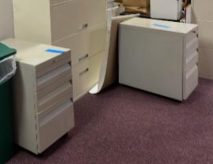 3 Drawer pedestal cabinets