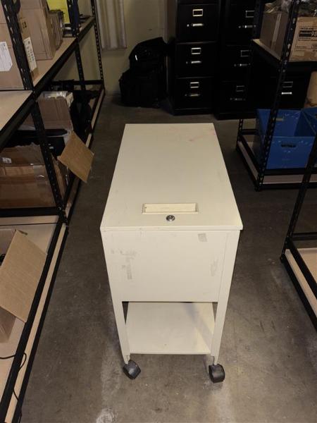 Rolling File Cabinet