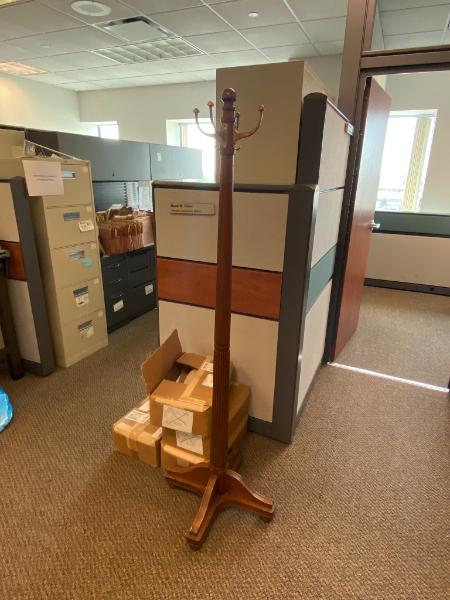 Wooden Standing Coat/Hat Rack