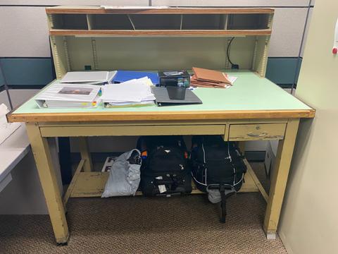 Industrial drafting/engineering table