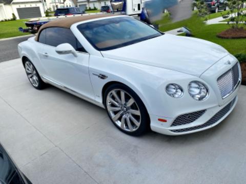 2016 Bentley Continental GT W12 Convertible