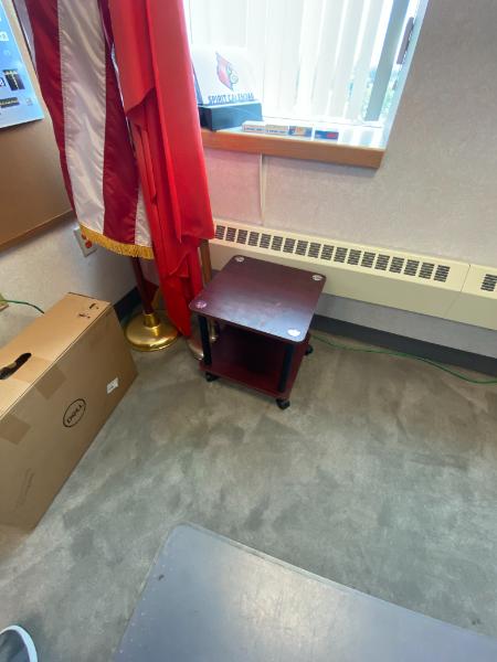 Small wooden accent/end table