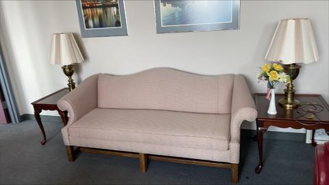 Sofa measuring 80 inches