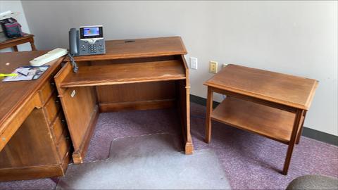Wooden Computer Table
