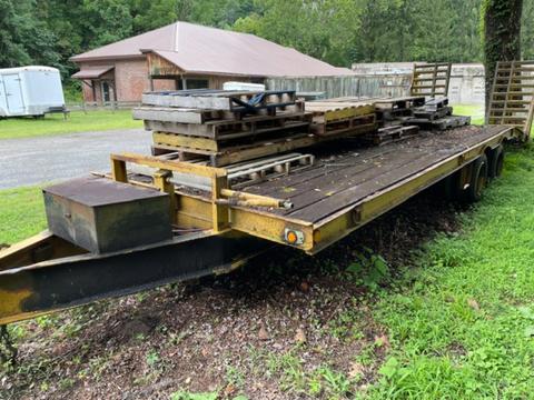 1992 CZ Engineering CZ18K Heavy-Duty Utility Trailer