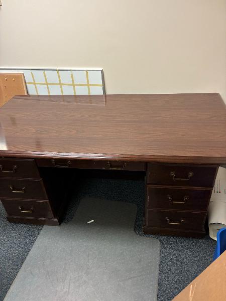 Heavy Solid Wood Desk