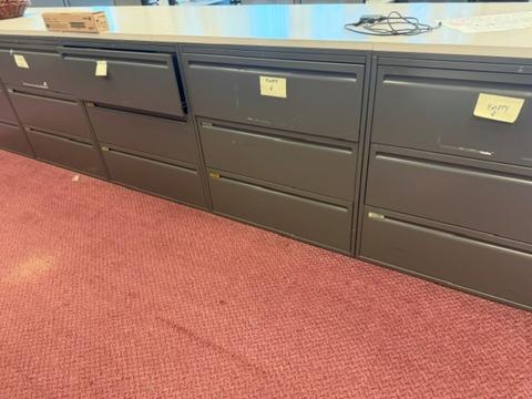 3- Drawer Metal Lateral File Cabinets