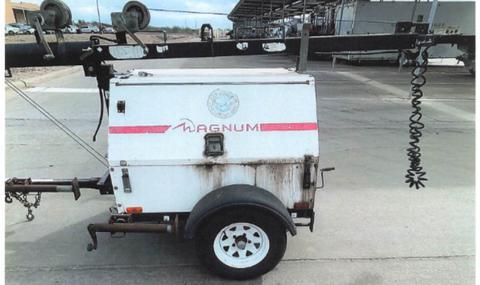 2006 Light Tower Trailer