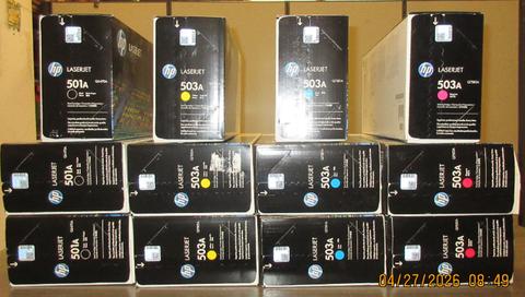 HP LaserJet Printer Cartridge Lot
