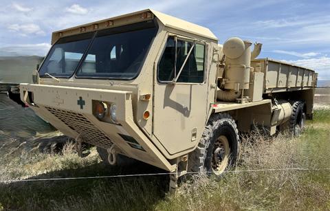 1989 Oshkosh M985A2R1 8x8 Heavy Expanded Mobility Truck HEMTT