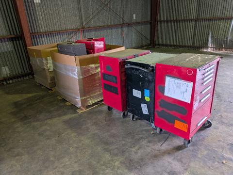 Tool boxes and tool bags
