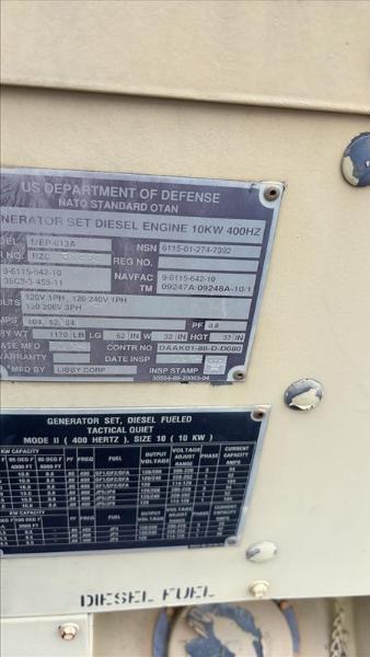 10KW 400HZ Generator