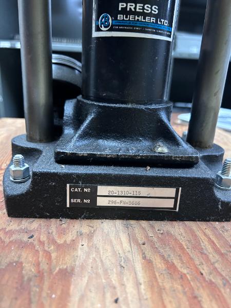 Specimen Mount Press
