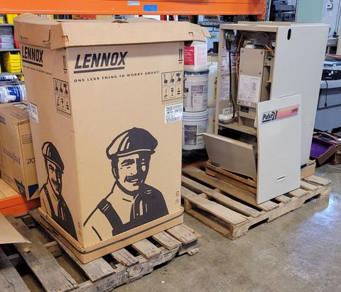 2 New Lennox Pulse 21 Gas Furnaces