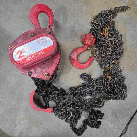 Coffing Model LHH-2B 2-Ton Chain Hoist