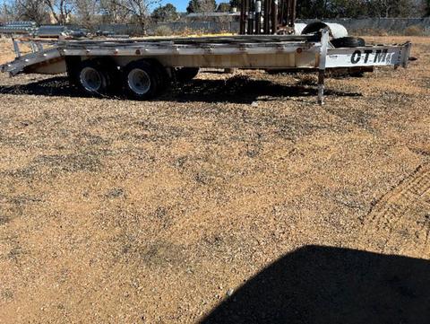CTM Accutrak Mfg 16-foot Backhoe Trailer