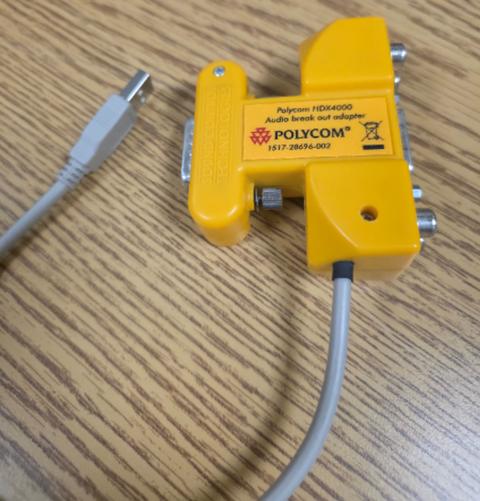 Polycom HDX40000 Audio Break Out Adapter
