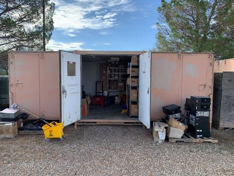 Goodyear Aerospace DT-1 TOILET Expandable Shelter/Container System