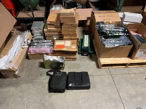 385lb Pallet of Various Electronic Equipment and Accessories