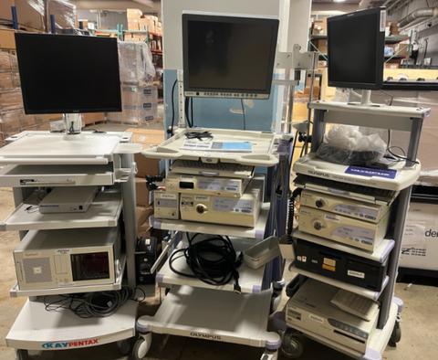 Olympus Tower and KayPENTAX Workstation Lot