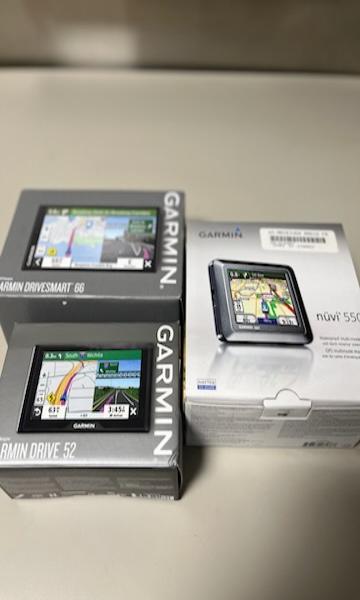 3 Garmin Navigation Systems