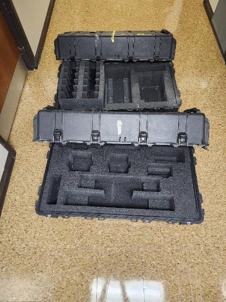 2 Large Lockable Hard Cases