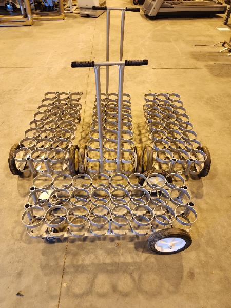 Multi-Cylinder Medical Gas Transport Carts