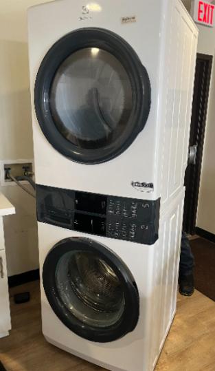 Elecrolux Stacked Washer and Dryer