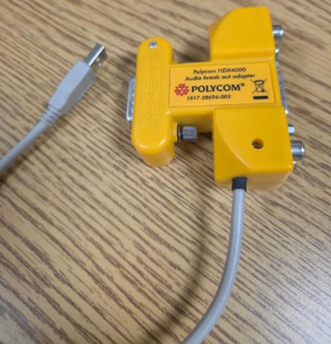 Polycom HDX40000 Audio Break Out Adapter